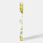 Waterverf Zonnebloem 8 iPhone Hoesje (Rechterkant)