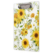 Waterverf Zonnebloem 8 Klembord (Links)