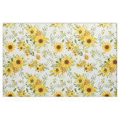 Waterverf Zonnebloem 8 Stof (Fat Quarter)