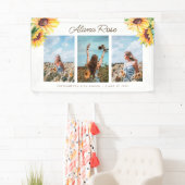 Waterverf Zonnebloem Afstuderen Banner (Insitu)