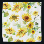 Waterverf Zonnebloem Bandana<br><div class="desc">Waterverf Zonnebloem</div>