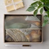 Waterverf Zonnebloem Collectie Big Luxury Tissuepapier (Geschenk)