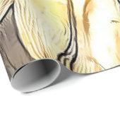 Waterverf Zonnebloem Elegant Collectie Cadeaupapier (Rol Hoek)