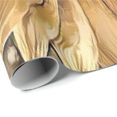 Waterverf Zonnebloem Elegant Collectie Cadeaupapier (Rol Hoek)