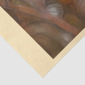 Waterverf Zonnebloem Elegant Collectie Tissuepapier (Detail)