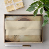 Waterverf Zonnebloem Elegant Collectie Tissuepapier (Geschenk)