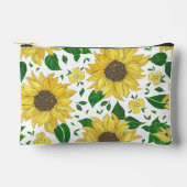 Waterverf Zonnebloem Patroon Etui (Voorkant)