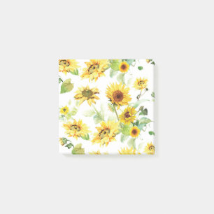 Waterverf Zonnebloem Post-it® Notes