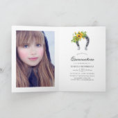 Waterverf Zonnebloem Rustic Westerne Quinceañera (Binnen)