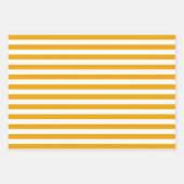 Waterverf zonnebloem. Rustiek bloemgeel patroon Inpakpapier Vel (Voorkant 3)