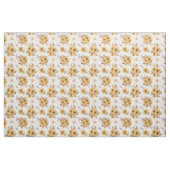 Waterverf zonnebloem stof (Fat Quarter)