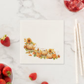 Waterverf Zonnebloem & Taart Servet (Insitu)