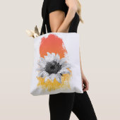 Waterverf Zonnebloem Tote Bag (Dichtbij)