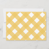 Waterverf - Zonnebloem - uitnodiging (Achterkant)