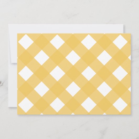 Waterverf - Zonnebloem - uitnodiging (Achterkant)