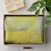 Waterverf - Zonnebloem - Weefpapier Tissuepapier (Geschenk)