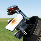 Waterverf zonnebloemen dames golfheadcover (Insitu)