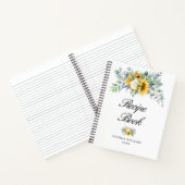 waterverf zonnebloemen eucalyptus Recept Boek (Binnen)