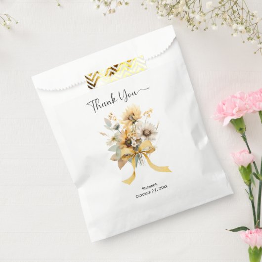 Waterverf Zonnebloemen Generiek | Bedankzakje (Gezegeld)