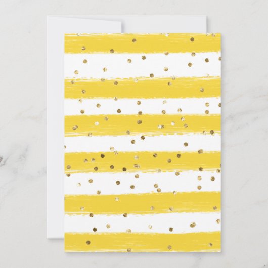 Waterverf Zonnebloemen Grens Lijst bruiloft Kaart (Achterkant)