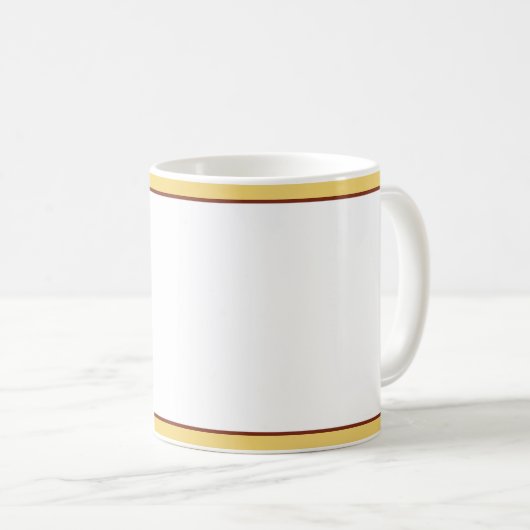 Waterverf zonnebloemen koffiemok (Voorkant rechts)