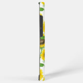 Waterverf zonnebloemen samsung galaxy hoesje (Rechterkant)