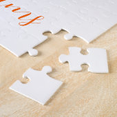 Waterverf Zonnebloemen Thanksgiving Pompoenen Herf Legpuzzel (Zijkant)