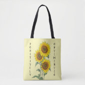 Waterverf Zonnebloemen Tote Bag (Voorkant)