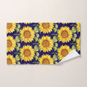 Waterverf Zonnebloemen Van Gogh Style Bad Handdoek (Handdoek)
