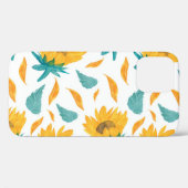 Waterverf Zonnebloemen: Zomer botanische print Case-Mate iPhone Case (Achterkant (horizontaal))