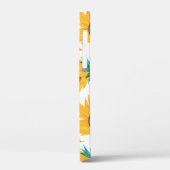Waterverf Zonnebloemen: Zomer botanische print Case-Mate iPhone Case (Achterkant / Links)