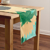  waterverf Zonnebloemen, Zonnebloem en Poppy Bloem Medium Tafelloper (Voorbeeld)