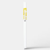 Waterverf zonnebloemknoppen Florale monogrammen Case-Mate iPhone Case (Achterkant / Links)