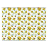Waterverf zonnebloempatroon tafelkleed (Voorkant (Horizontaal))