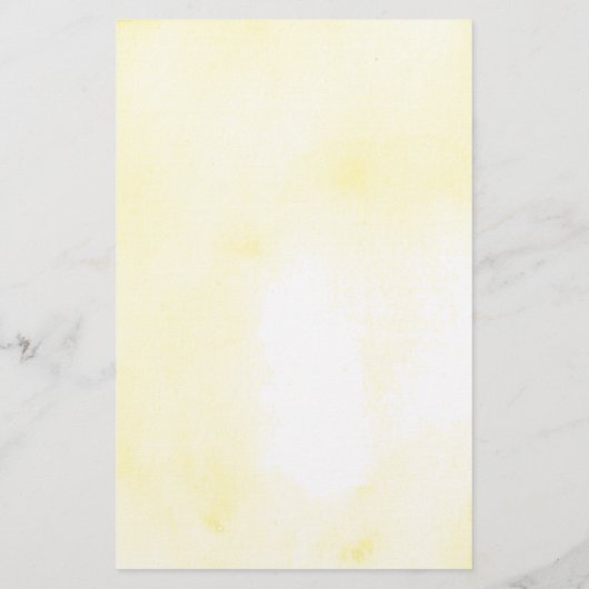 Waterverf zonnebloempel vrijgezellenfeest (Achterkant)