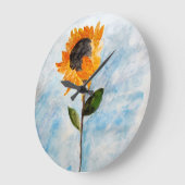 Waterverf Zonnebloemverf Grote Klok (Hoek)