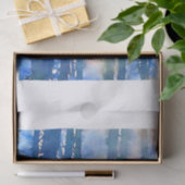 Waterverf Zonnebossen ontkoppelen Gemengde media Tissuepapier (Geschenk)