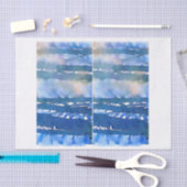 Waterverf Zonnebossen ontkoppelen Gemengde media Tissuepapier (Craft)