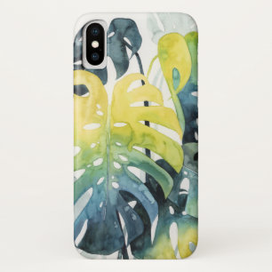 Waterverf zonnepalmbladeren Case-Mate iPhone case