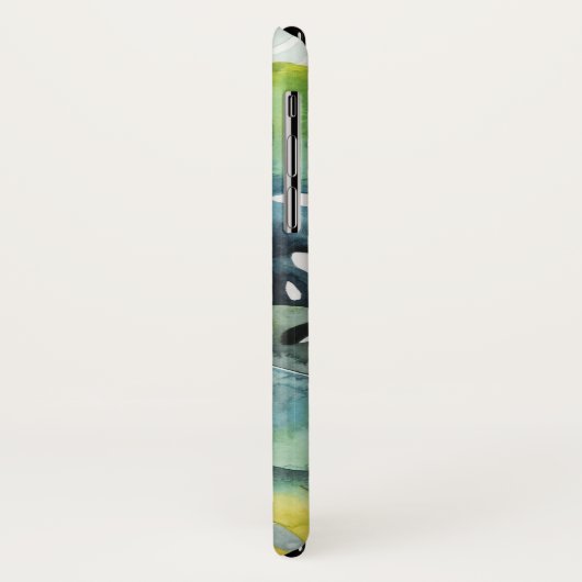 Waterverf zonnepalmbladeren Case-Mate iPhone case (Achterkant/links)