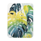 Waterverf zonnepalmbladeren magneet (Verticaal)