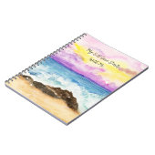 Waterverf Zonnevrije Zelf begint bij mij Notitieboek (Linkerzijde)