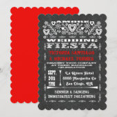 Waterverf Zonsondergang Mexicaanse bruiloft Papel  Kaart (Voorkant / Achterkant)