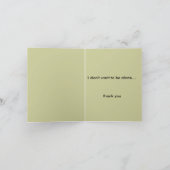 Waterverf zonsondergang op rivier- en landschapsge bedankkaart (Binnen)