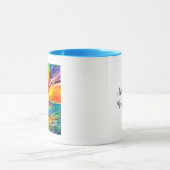 Waterverf Zonsondergang over het Water Mok (Midden)