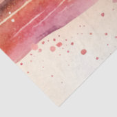 Waterverf Zonsondergang Serie Ontwerp 13 Tissuepapier (Detail)