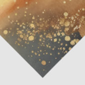 Waterverf Zonsondergang Serie Ontwerp 15 Tissuepapier (Detail)