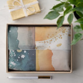 Waterverf Zonsondergang Serie Ontwerp 7 Tissuepapier (Geschenk)