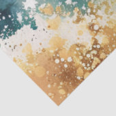 Waterverf Zonsondergang Serie Ontwerp 7 Tissuepapier (Detail)