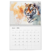 Waterverf Zoo Vrienden Kalender (Mar 2026)